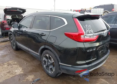 2017 Honda Cr-V Touring from USA, damaged, VIN 5J6RW1H91HL005260